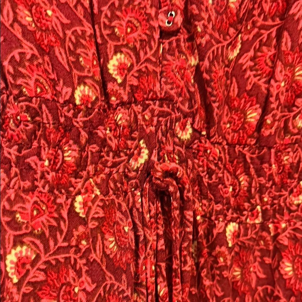Red Patterned Dress - Picture 4 of 7